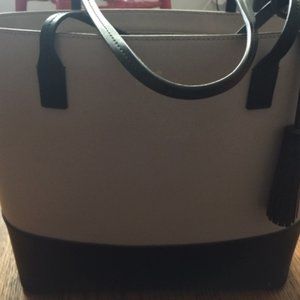 Kate Spade Tan and Black leather bag
